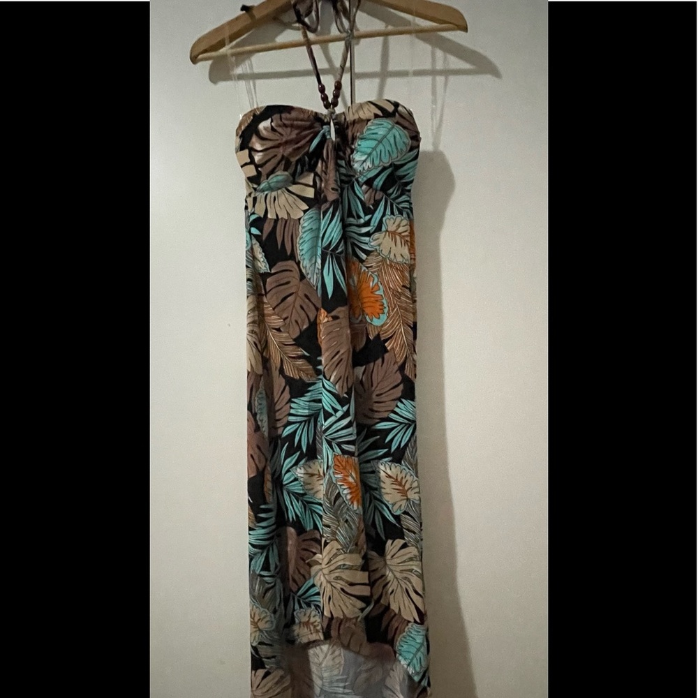 Botanical Print Dress